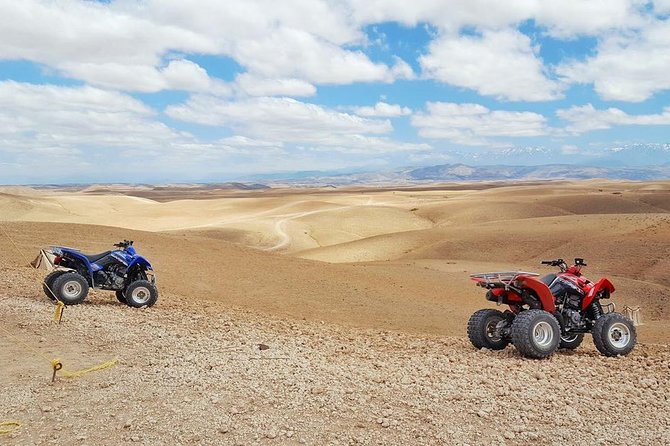 Half-Day Quad: Explore Agafays Terrain & Marrakech Lake by Quad - Whats Included in the Tour