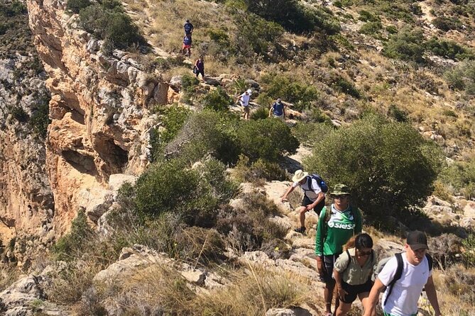 Hiking Cliffs and Old Fishing Trails Around Moraira - Meeting and Pickup