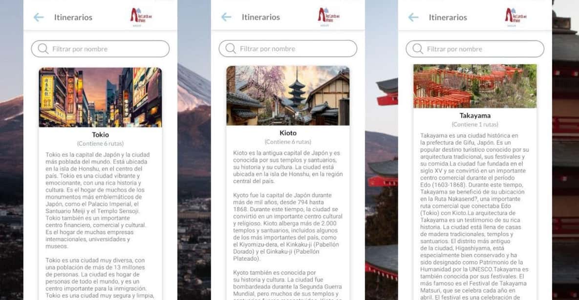 Japan Self-Guided App Complete With Multilingual Audio Guide - Destinations and Points of Interest