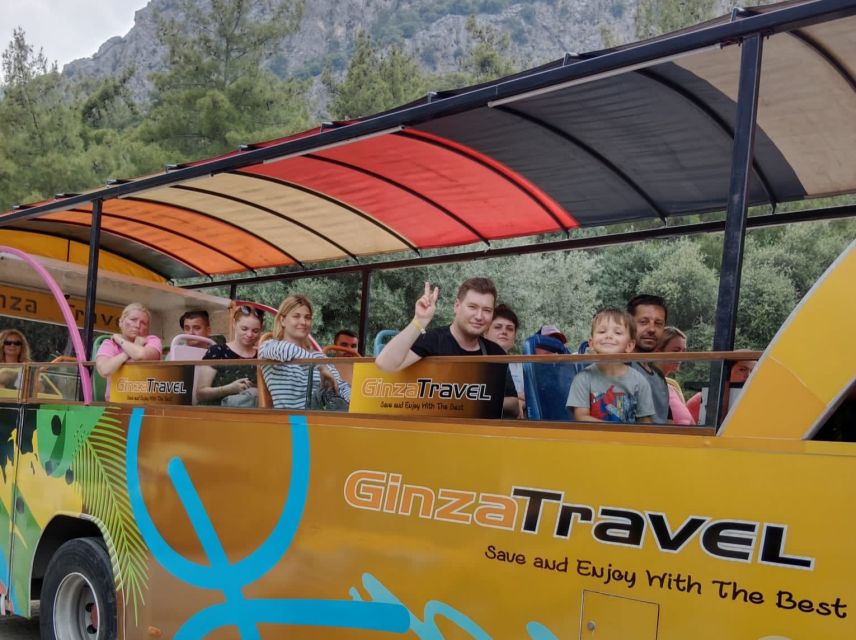 Kemer: Party Bus to Goynuk Canyon With Entrance Ticket - Thrilling Activities at Goynuk Canyon