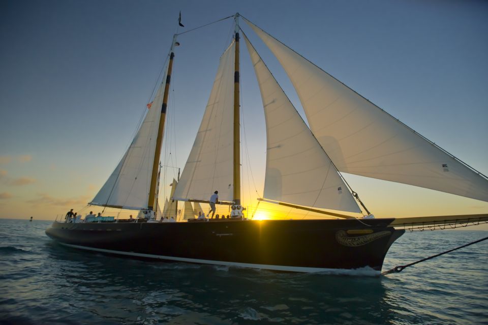 Key West: Schooner Sunset Sail With Food & Drinks - Experiencing Key Wests Natural Wonders