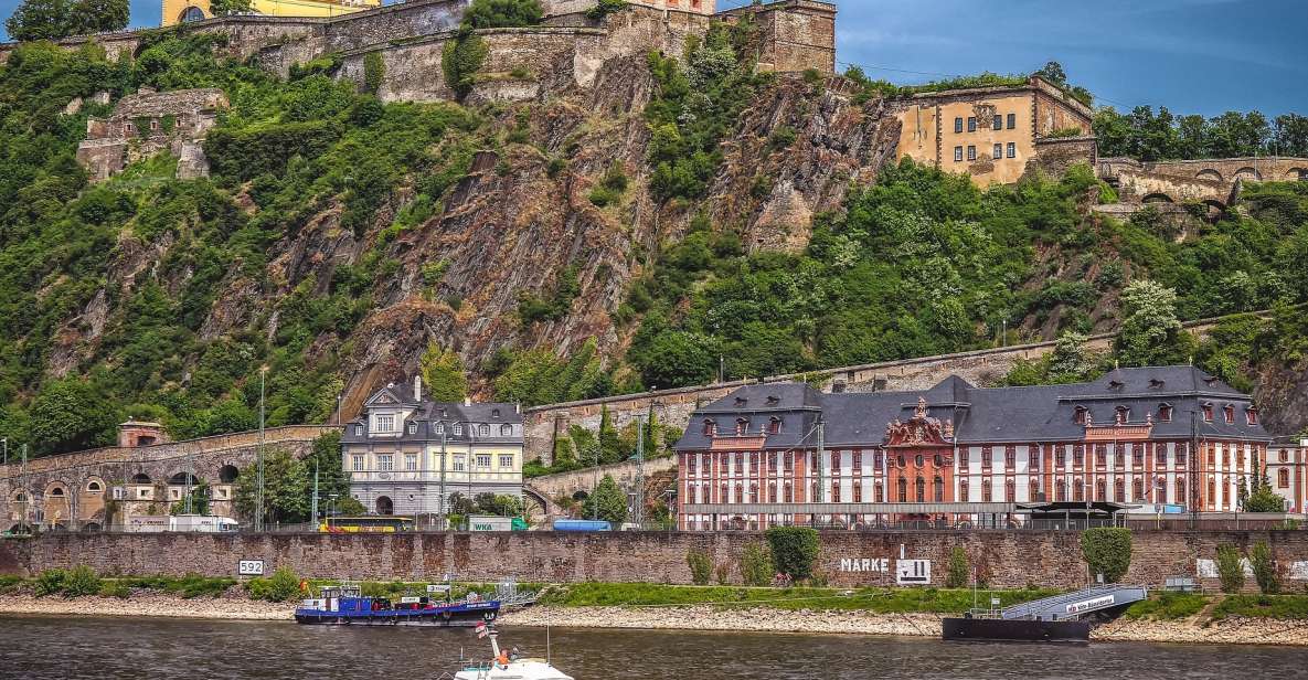 Koblenz: Old Town Tour With the Ehrenbreitstein Fortress - Romantic Street and the Churches