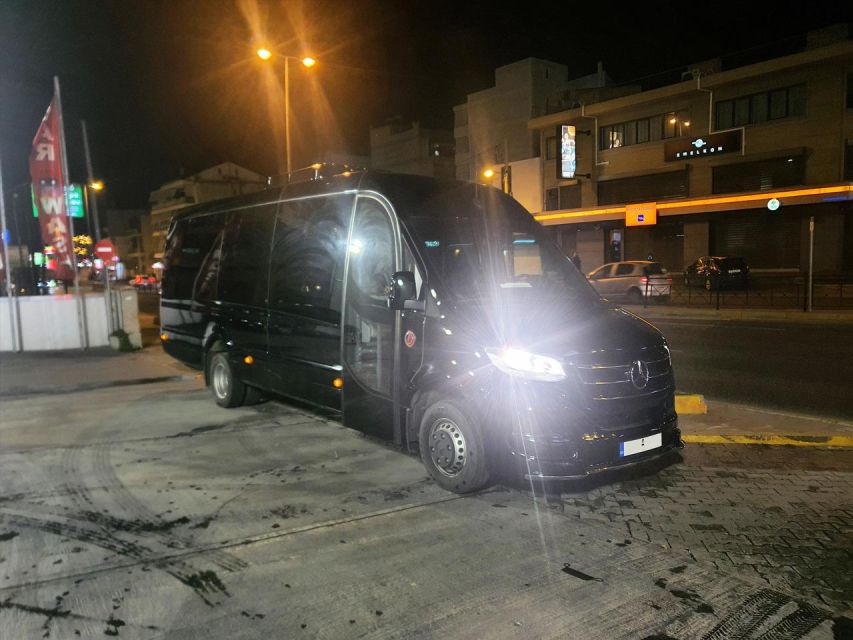 Kyllini/Katakolo to Athens VIP Mercedes Minibus - Booking Information