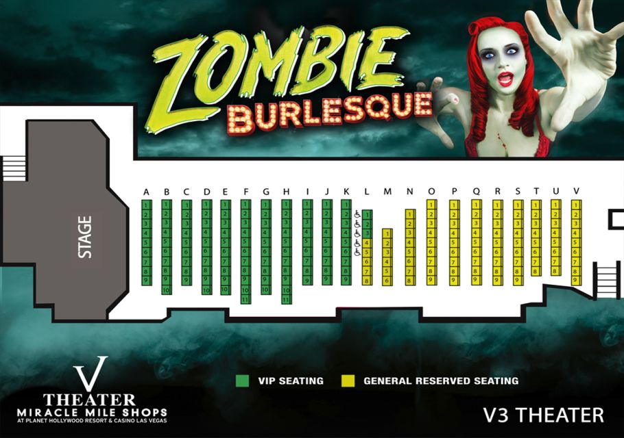 Las Vegas: Zombie Burlesque Comedy Musical Show Ticket - Show Experience and Highlights