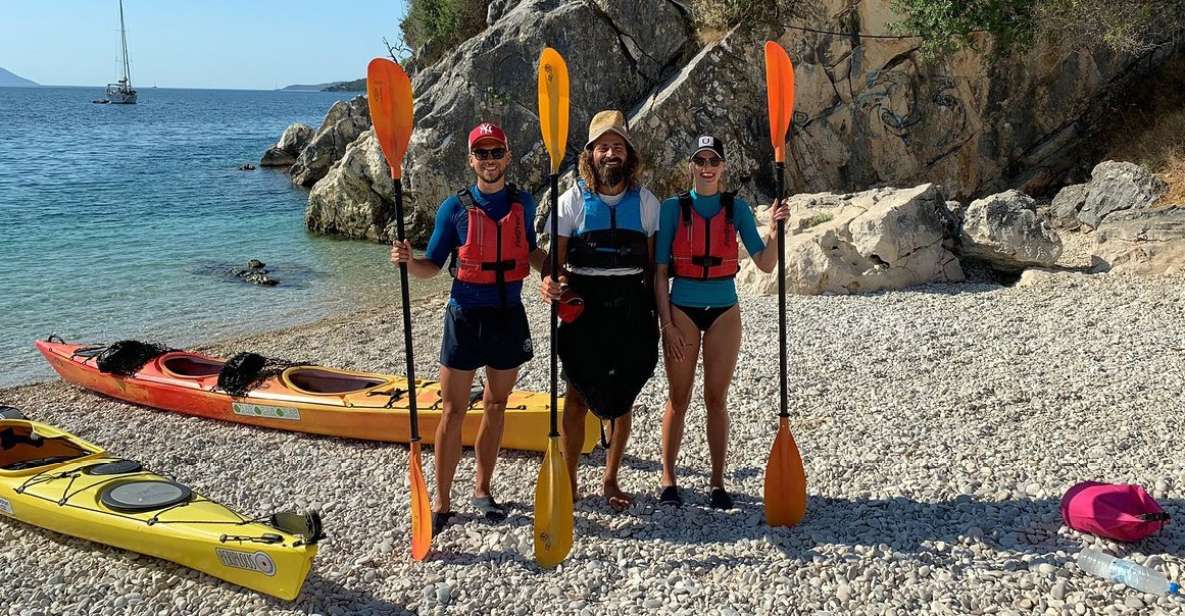 Lefkada: Agios Ioannis & Papanikolis Cave Kayak Tour - Activity and Duration