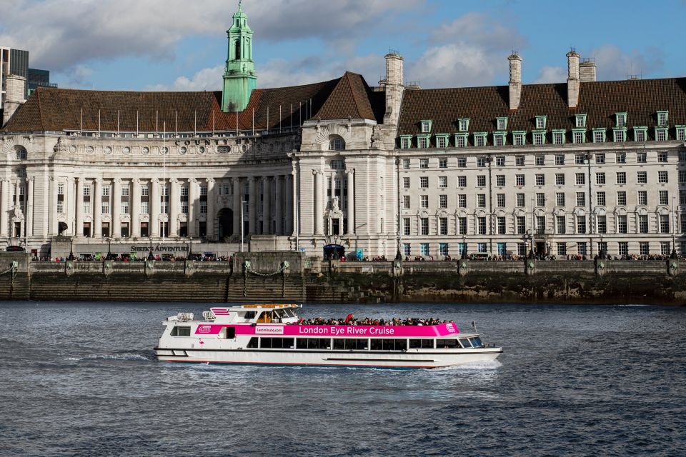 London: Thames River Cruise With Optional London Eye Ticket - Cruise Highlights