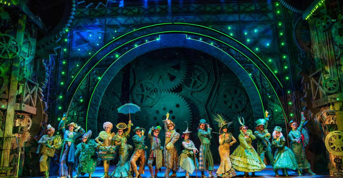 London: Wicked the Musical Show Ticket and Dinner - Description