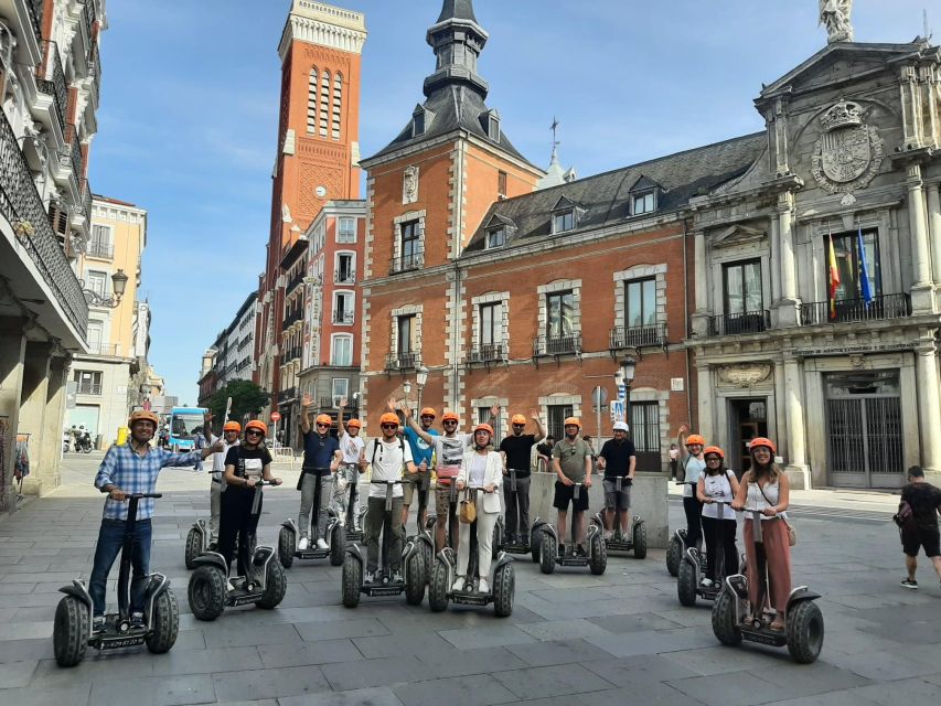 Madrid Wine & Tapas: Private Segway and Taste Tour 3h - Segway Training