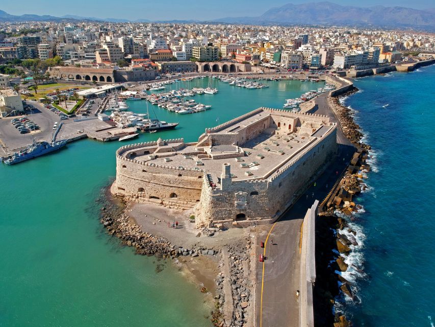 Majestic Historical Walking Tour in Heraklion - Booking Information