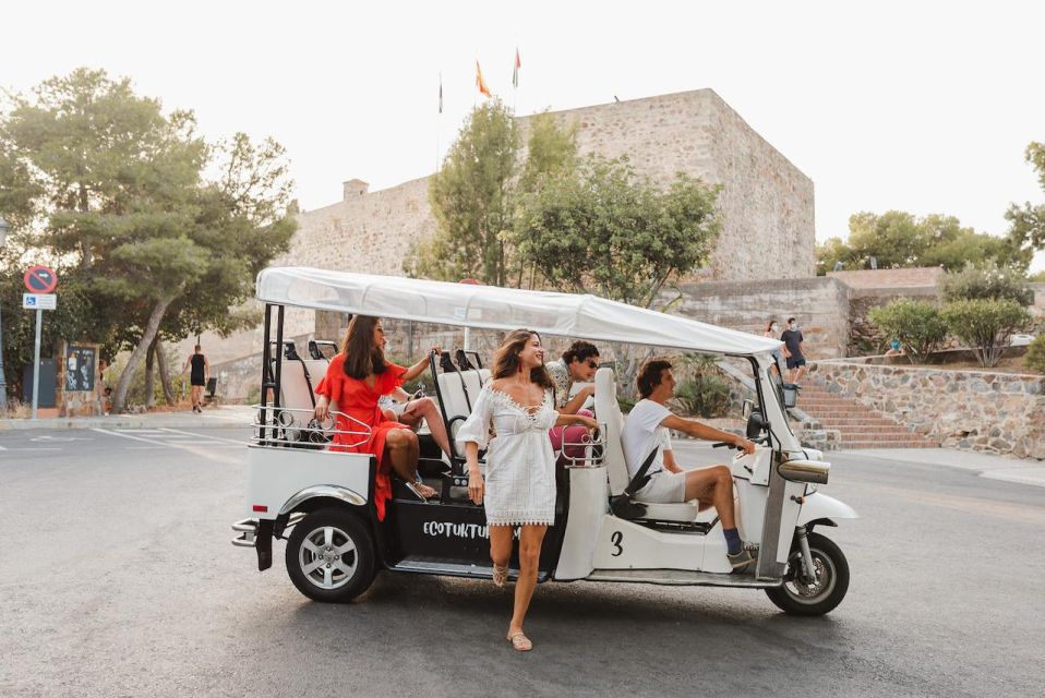 Malaga: Private City Tour by Eco Tuk Tuk - Key Landmarks