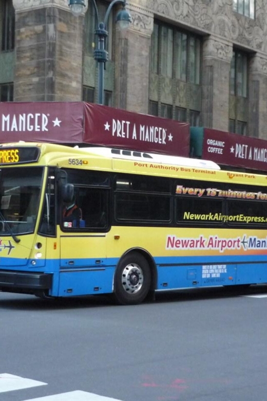 Manhattan: Bus Transfer From/To Newark Airport - Booking and Reservation Details