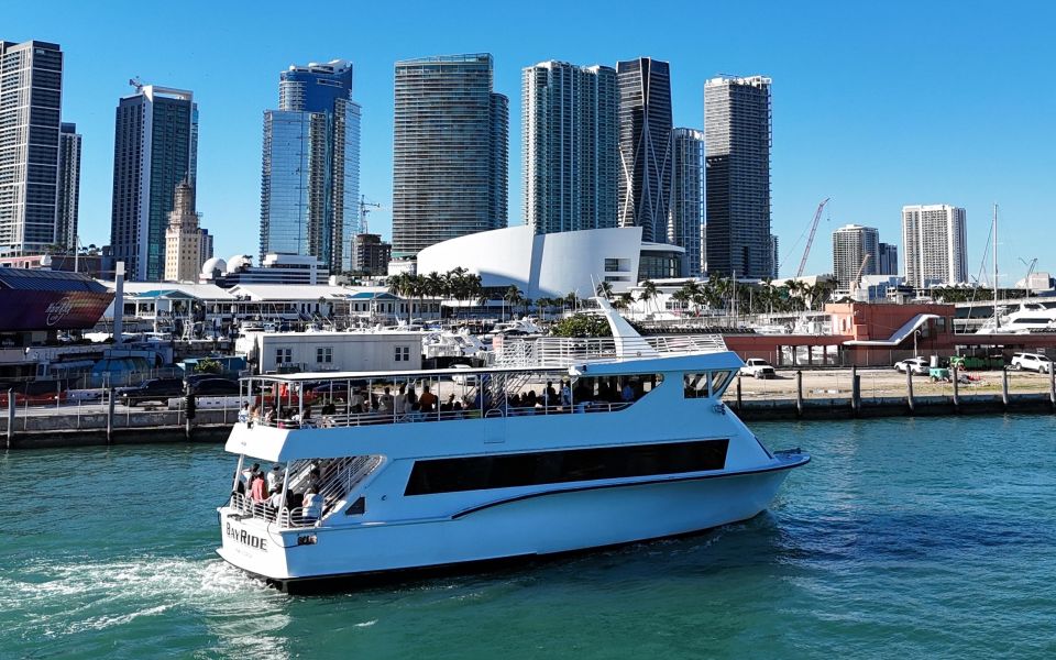 Miami: Iconic Celebrity Mansions and Biscayne Bay Boat Tour - Experience and Itinerary