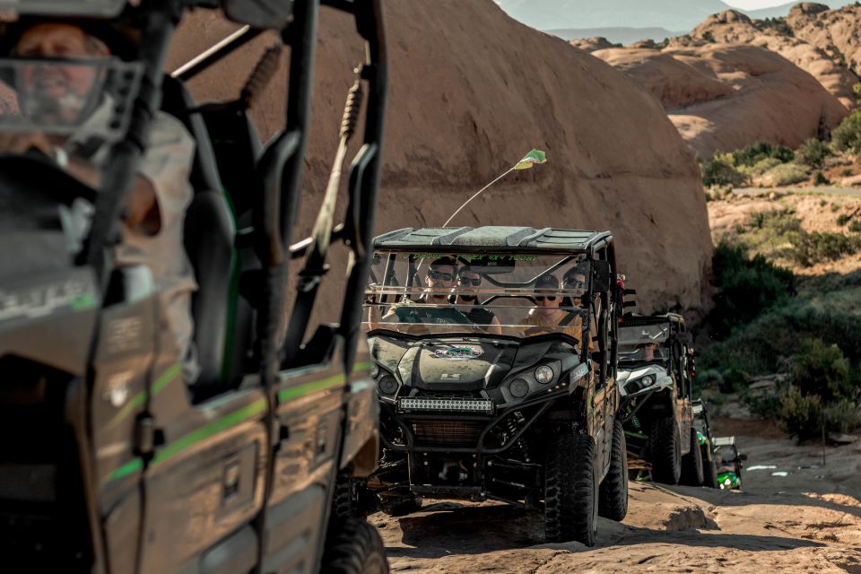 Moab: Hells Revenge 4WD Off-Road Tour by Kawasaki UTV - Pickup and Drop-off Locations