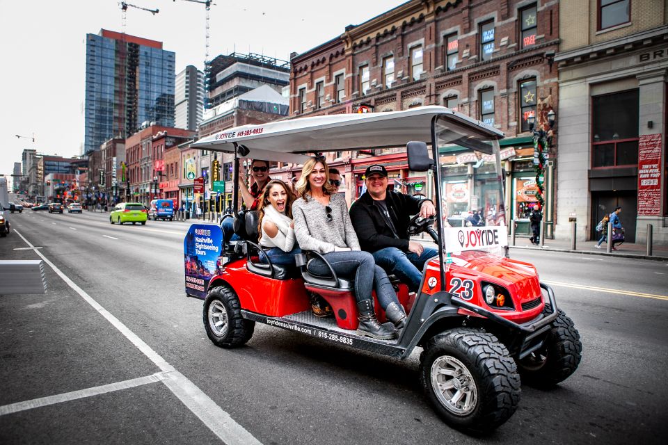 Nashville: Brewery and Distillery Cart Tour - Tour Highlights