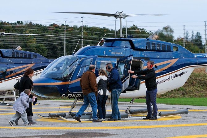 Niagara Falls Grand Helicopter Adventure - Meeting Point and Pickup