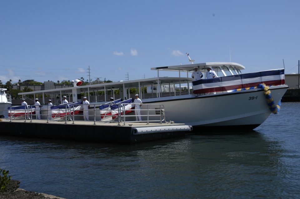 Oahu: USS Arizona Memorial Captains Narrated Multimedia Tour - Inclusions