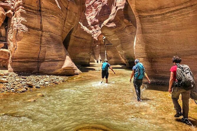 One Day Hiking Wadi Al Hasa Canyon - Navigating the Winding River