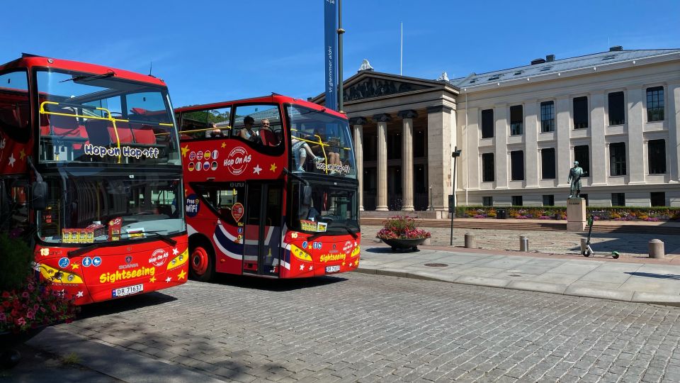 Oslo: 24 or 48-Hour Hop-On Hop-Off Sightseeing Bus Ticket - Departure Locations and Schedule