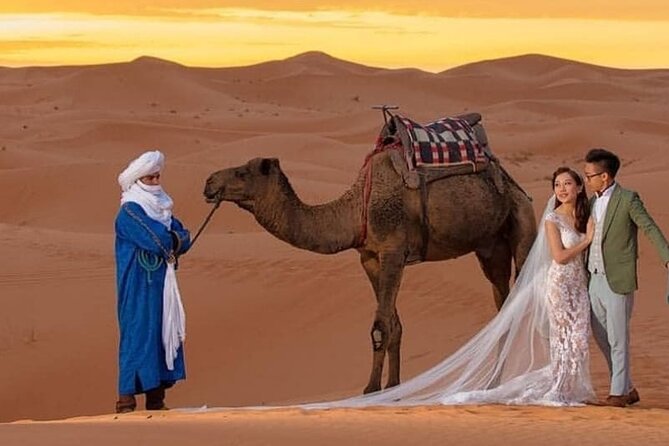 Overnight Stay in Desert Camp & Camel Trekking in the Sahara - Included in the Tour