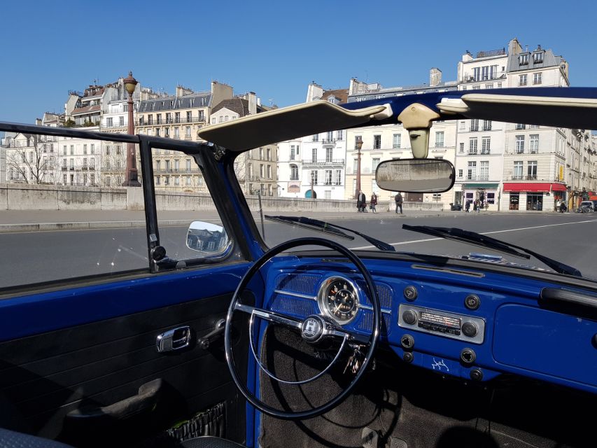 Paris: Private Guided City Tour by Classic Convertible Car - Panoramic Landmark Viewpoints