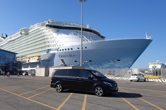 Private Transfer To/From Civitavecchia Port Van Mercedes V Class - Included in the Service