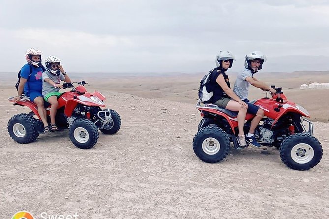 Quad Bike & Camel Ride Agafay & Dinner at Chouf L'Or Restaurant - Camel Ride in the Agafay Desert