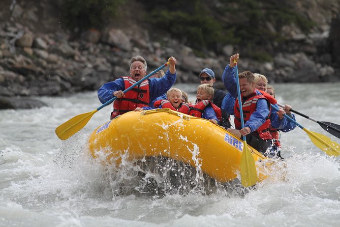 Rafting on Athabasca River Mile 5 in Jasper - Inclusions and Highlights