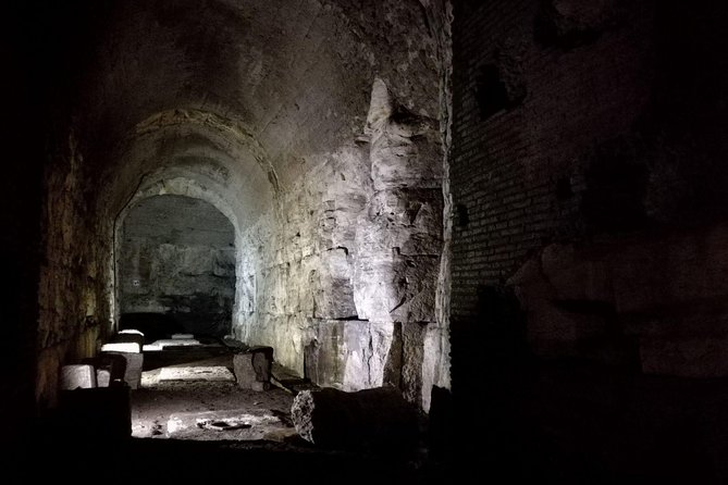 Rome: Colosseum by Night Guided Tour - Underground Tunnels and Chambers