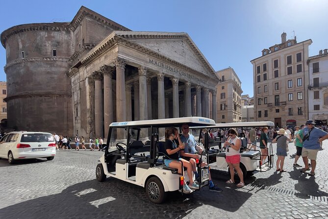 Rome: Small Group City Tour by Golf Cart With Gelato - Whats Included