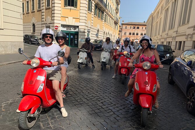 Rome Vespa Tour 3 Hours With Guide (See Driving Requirements) - Inclusions