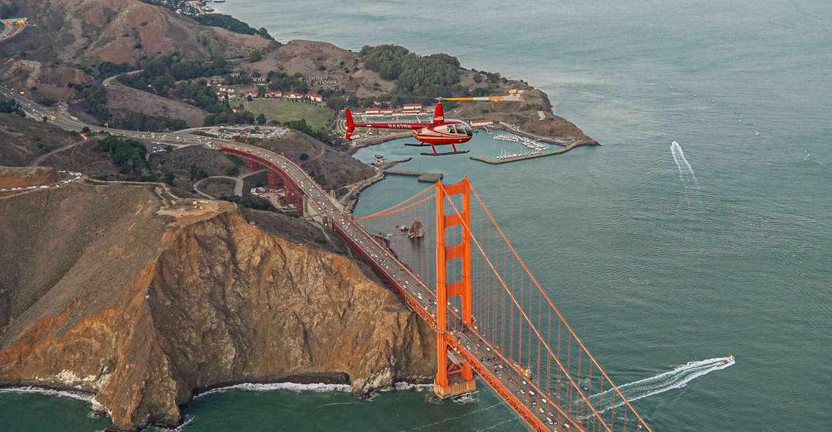 San Francisco: Golden Gate Helicopter Adventure - Iconic Landmarks Perspective