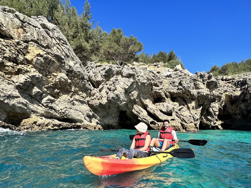 Sesimbra: Arrábida Natural Park Kayak Tour - Included Gear and Amenities