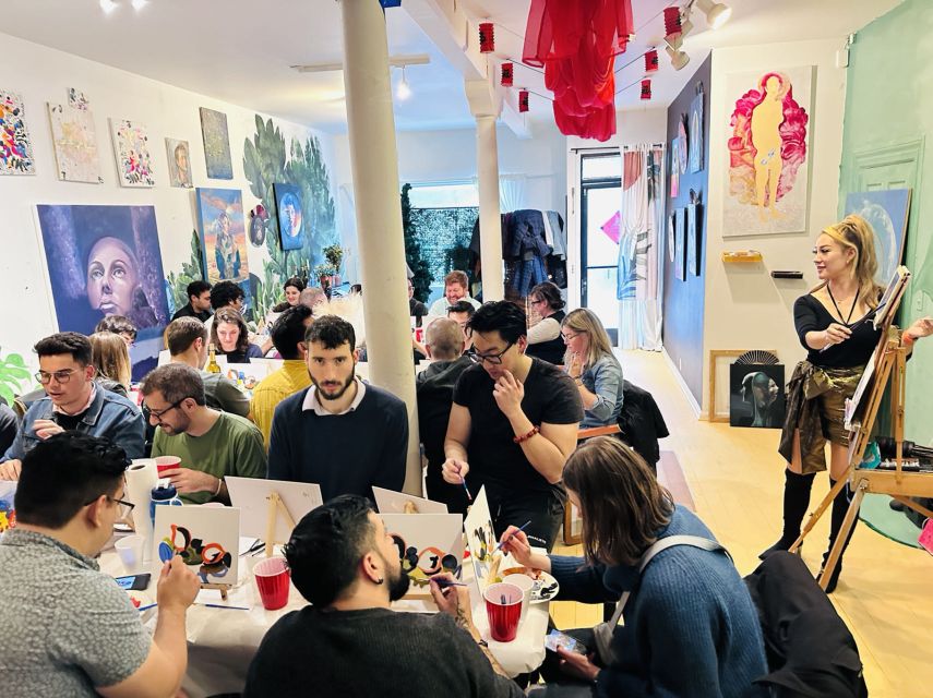 Sip & Paint Team Building Events - Highlights of the Experience