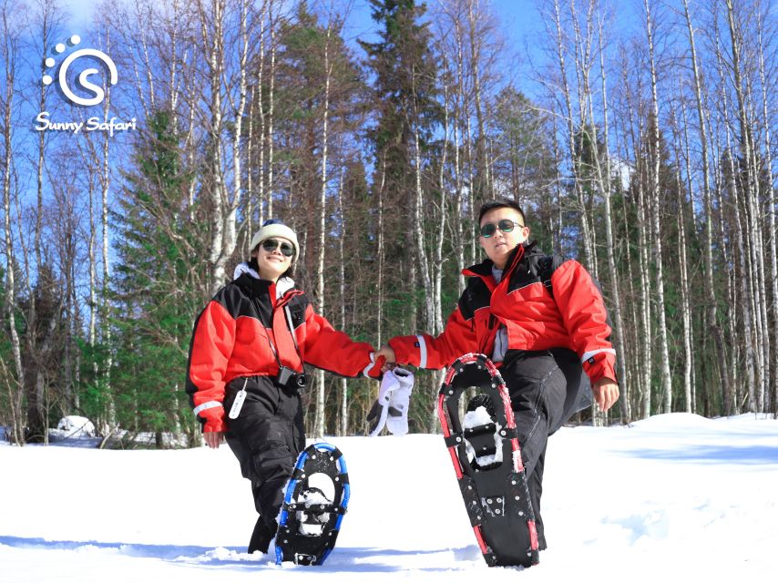 Snowshoeing in Lapland Wilderness - Snowshoeing Through Arctic Nature