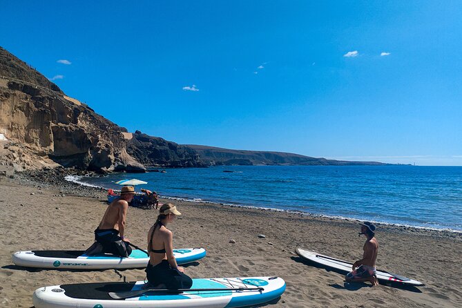 Stand up Paddle and Snorkeling Tour of Gran Canaria With Transfers South Area - Souvenir Photos