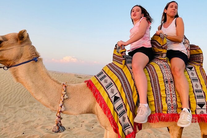 Sunrise Desert Safari With Sand Boarding and Camel Ride - Exhilarating Sand Boarding Experience