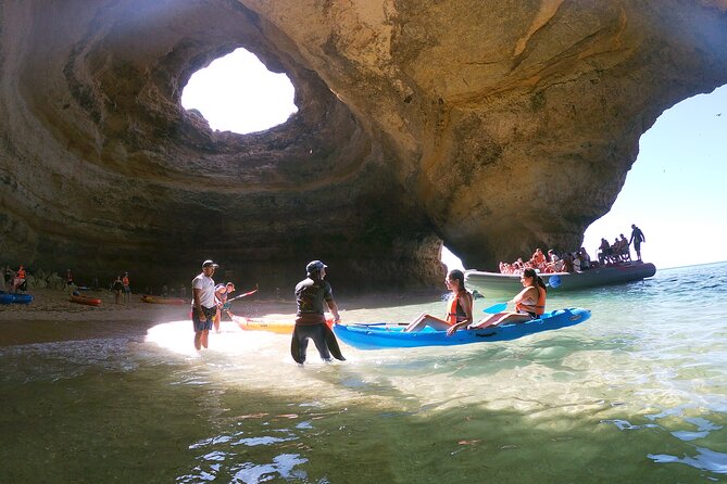 Sunrise Kayak Experience in Benagil Small Groups - Activities