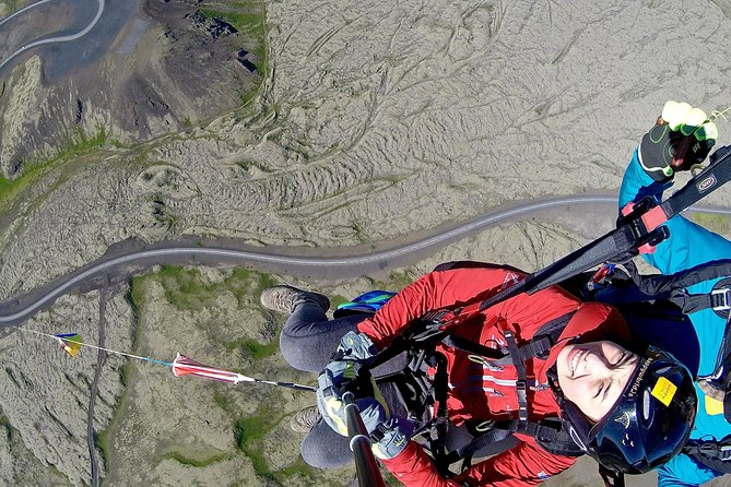 Tandem Paragliding Over the Rugged Lava Fields at Blue Mountains - Soaring Over Diverse Landscapes