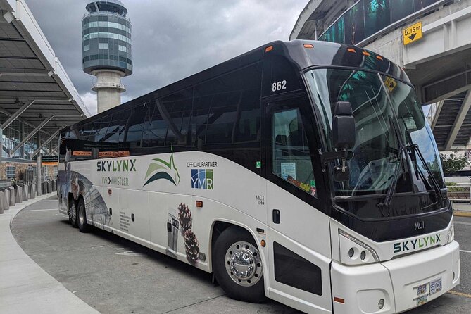 Vancouver Airport To-Or-From Whistler or Squamish by Bus (Single Trip) - Additional Fees