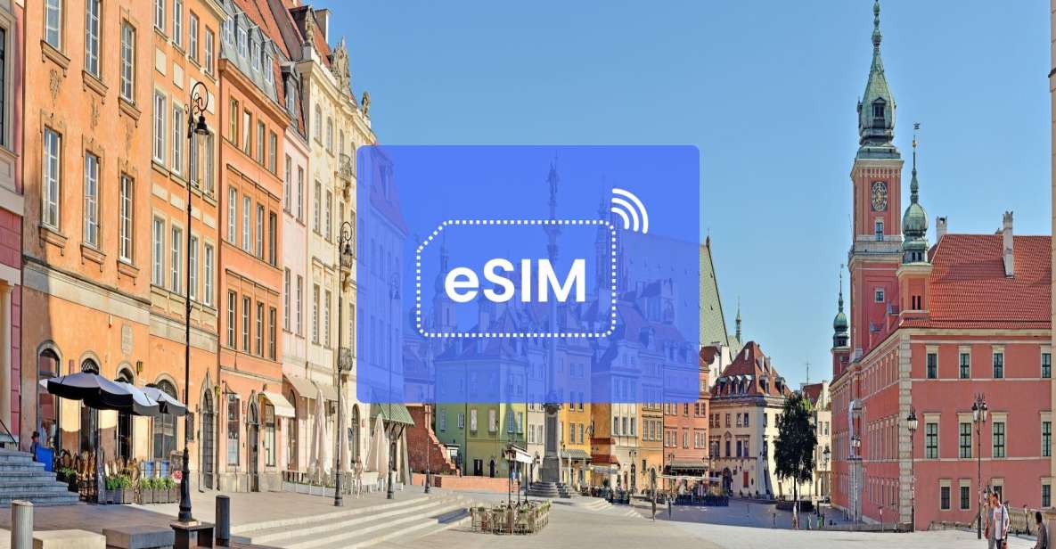 Warsaw: Poland/ Europe Esim Roaming Mobile Data Plan - Esim Installation Process