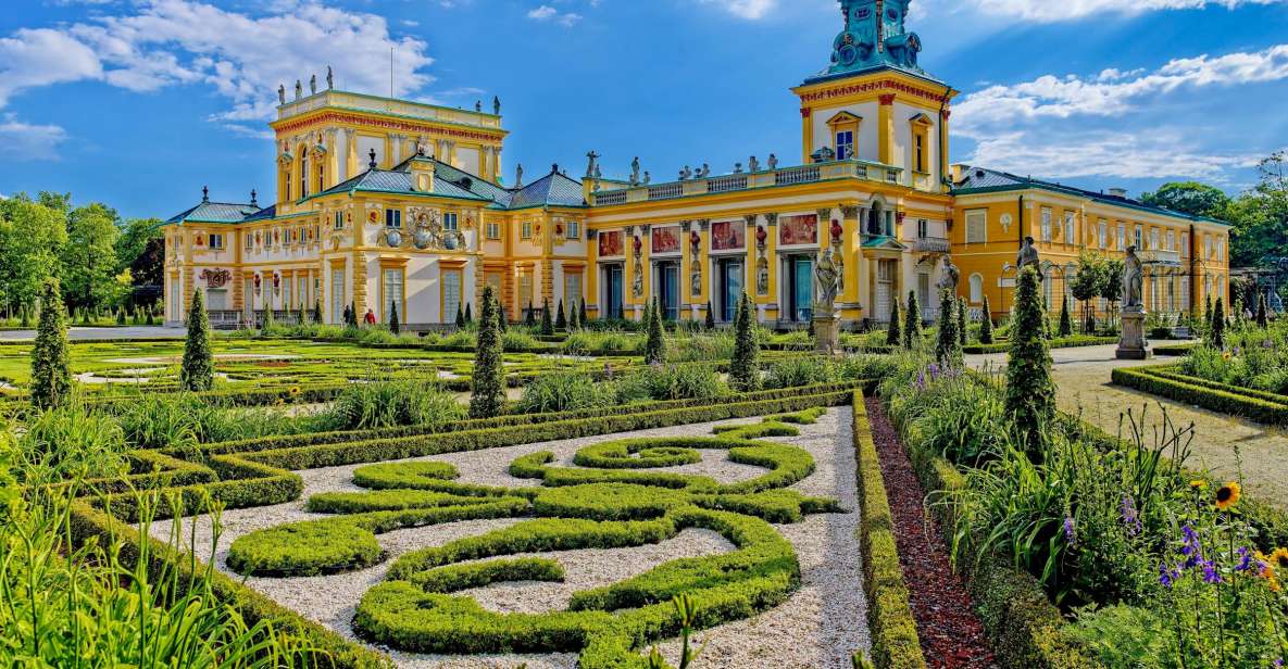 Warsaw Private Wilanow Palace & Garden Tour - Palace Highlights