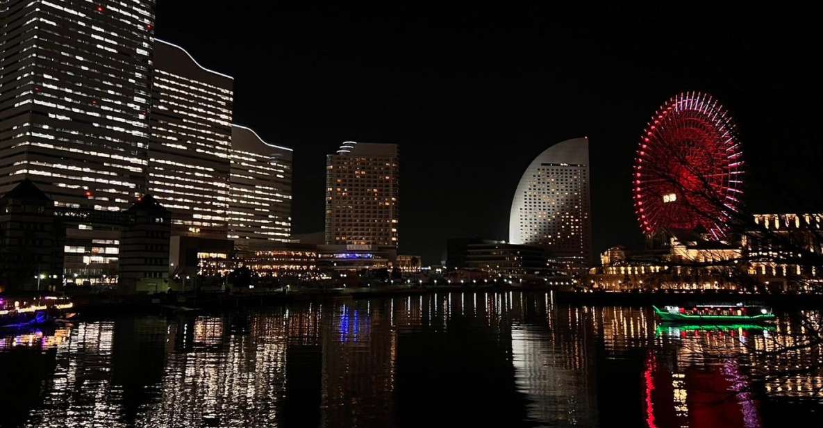 Yokohama 1.5 H Night View Walking Tour in Minatomirai - Booking Information