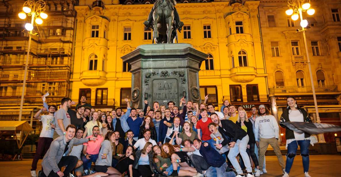 Zagreb:Private Bar Crawling and Alcohol Testing With a Guide - Guided Party Tour Experience