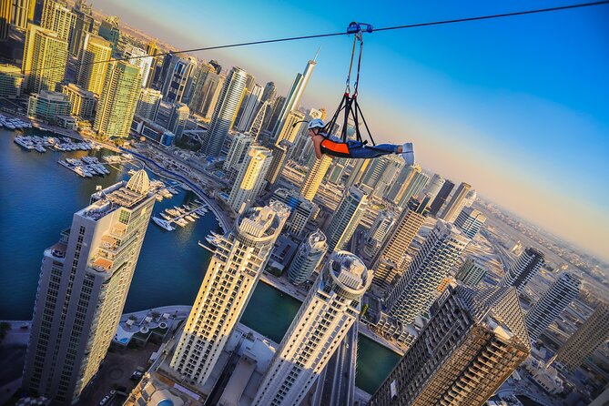 Zipline Experience in Dubai Marina With 1 Way Private Transfers - Age and Weight Requirements