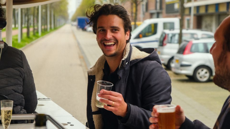 Amsterdam: Dutch Beer Bike Blast Tour With Onboard Bar - Experience Highlights