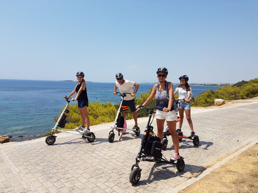 Athens Riviera Trikke Bike Tour & Vouliagmeni Lake - Meeting Point and Languages