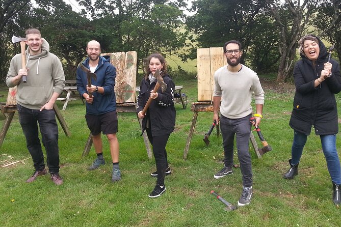 Axe Throwing Session - One Hour - Meeting Point and Pickup