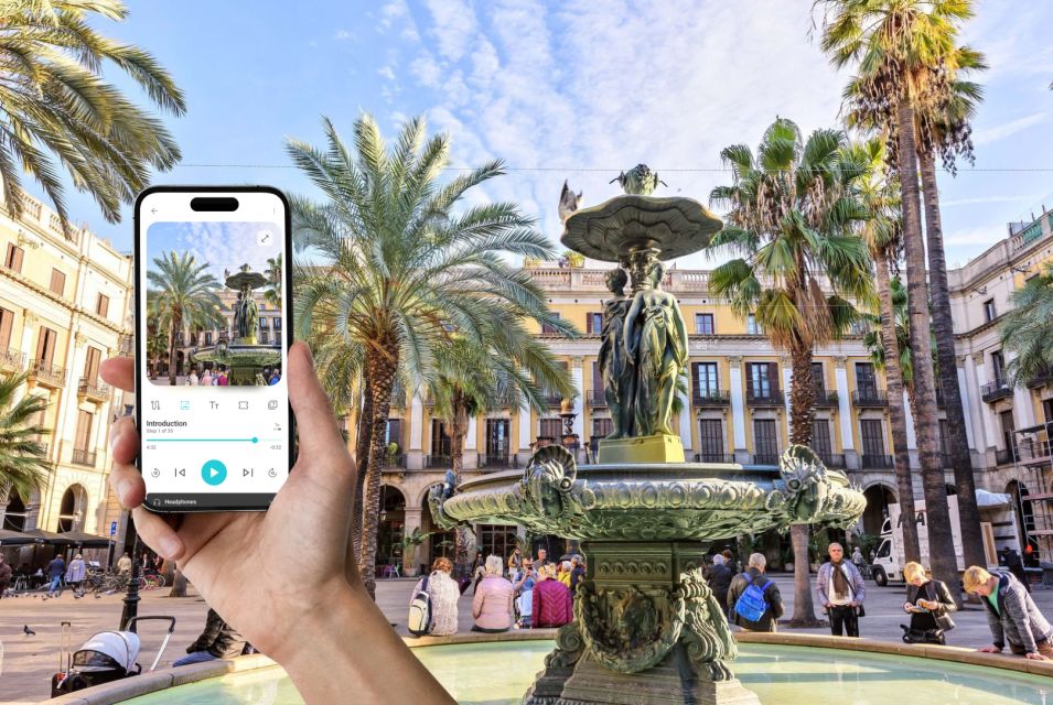 Barcelona: Agent 007 In-App Audio Tour (ENG) - Tour Features