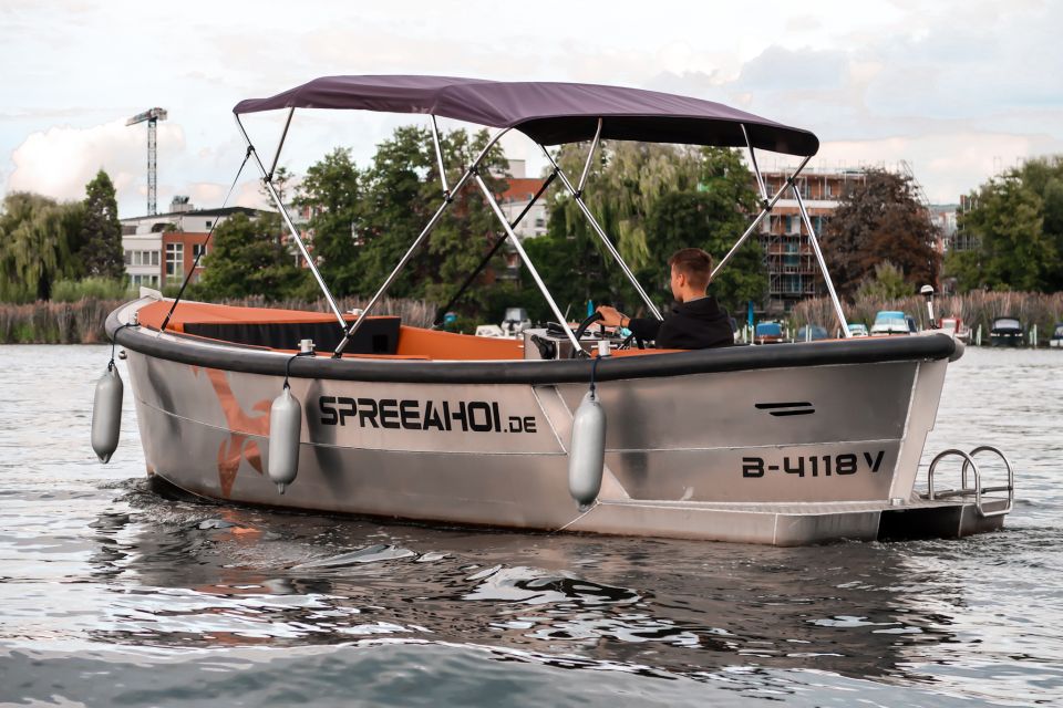 Berlin: Electric Boat Rental for Self-Driving 2 Hrs - Booking