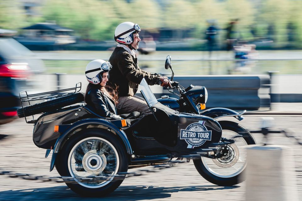 Bordeaux: Sightseeing by Side Car - Panoramic Views From the Sidecars